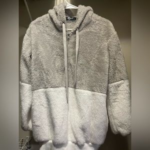 fluffy jacket